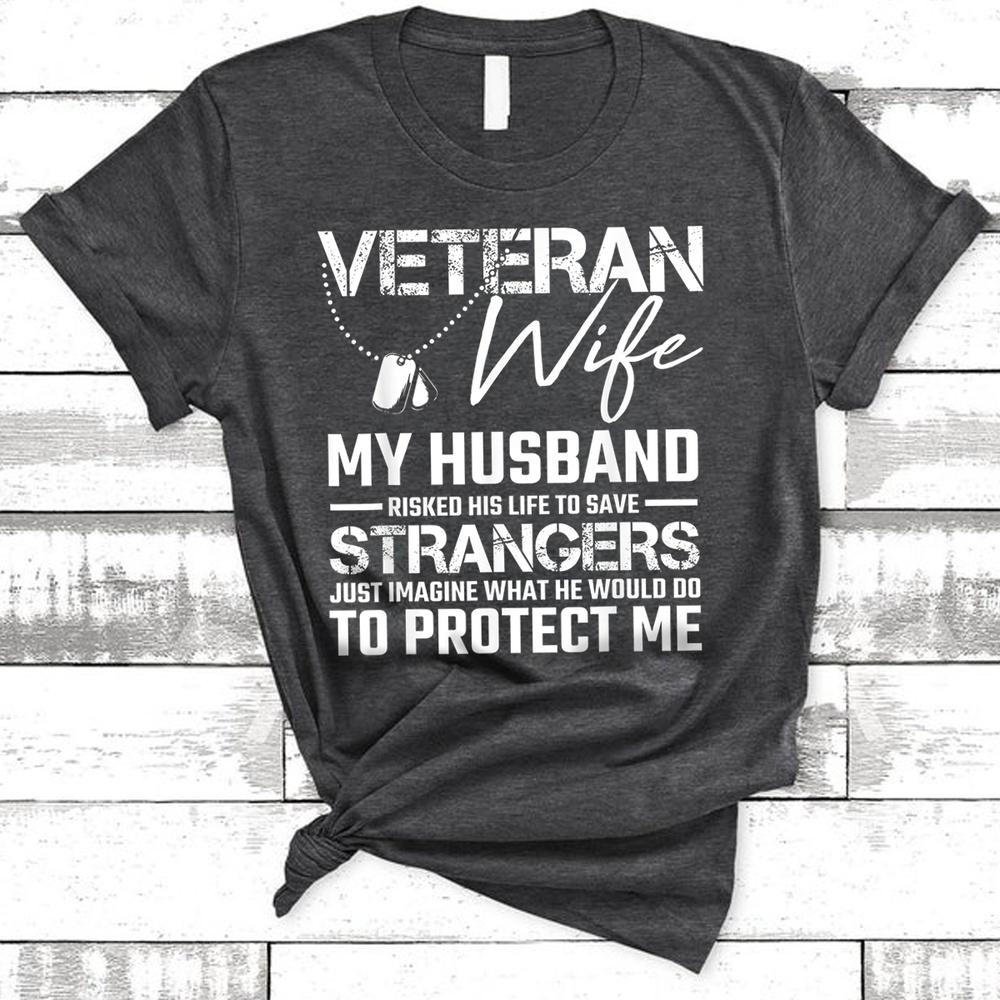 Ветеран, жена, муж, солдат, крутая военная футболка