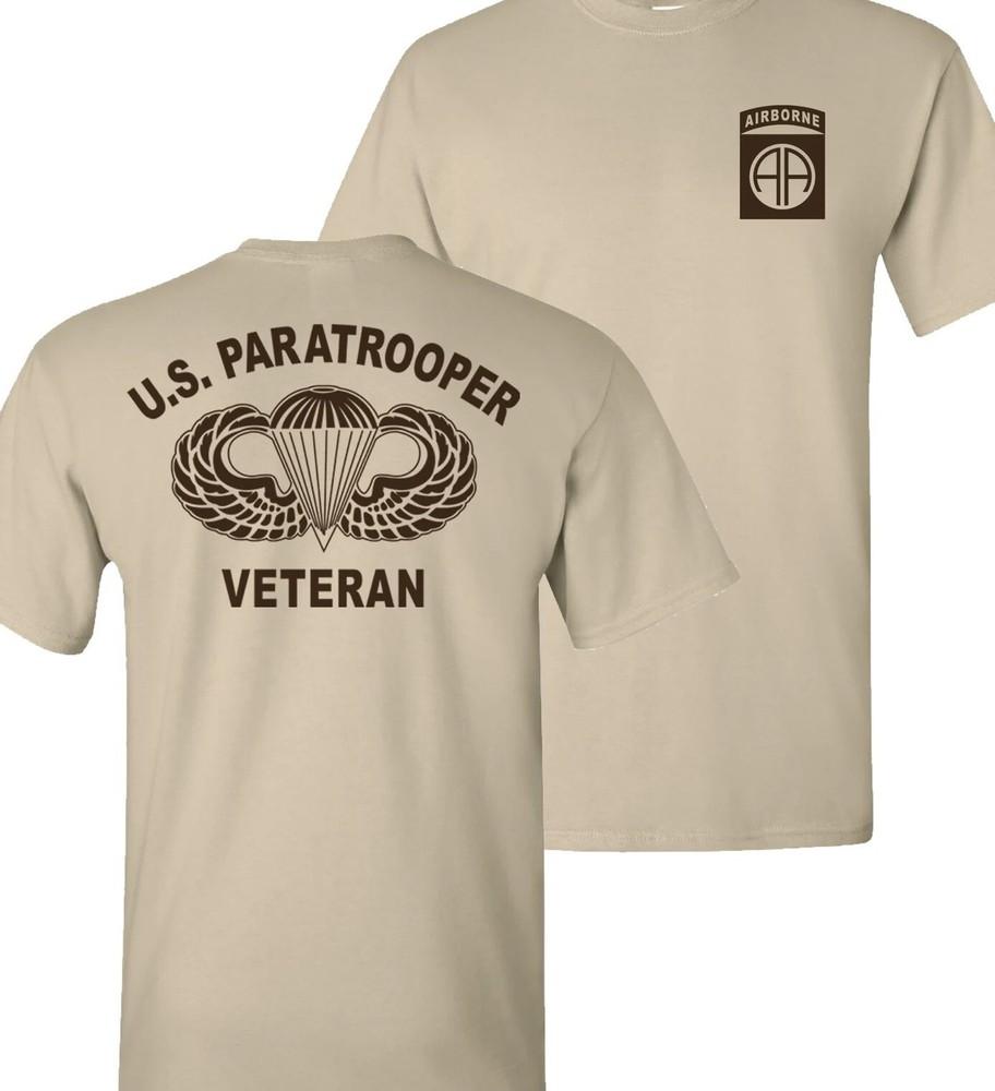 82-я воздушно-десантная армия Ветеран-парашютист Футболка 4XL